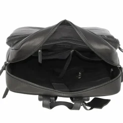 Burkely Antique Avery Rucksack Leder 44 cm Laptopfach black