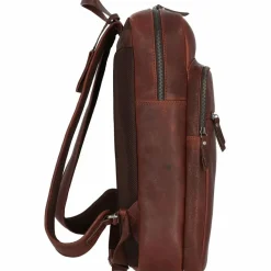 Hot Burkely Antique Avery Rucksack Leder 44 cm Laptopfach brown