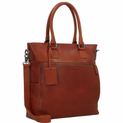 Hot Burkely Antique Avery Schultertasche Leder 34 cm cognac