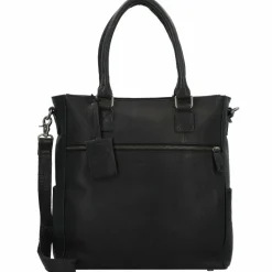 Burkely Schultertaschen|Henkeltaschen<Antique Avery Schultertasche Leder 34 cm black
