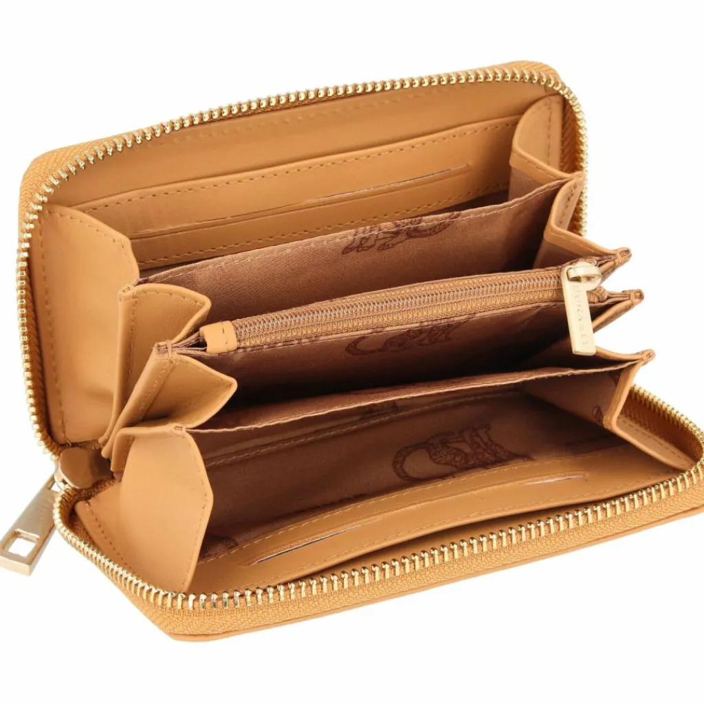 Burkely Damengeldbörsen Querformat<Beloved Bailey Geldbörse RFID Schutz Leder 14 cm coy cognac