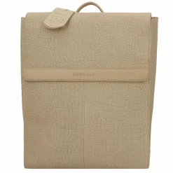 Outlet Burkely Casual Carly Daypack Leder 30 cm Laptopfach bog beige
