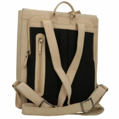 Outlet Burkely Casual Carly Daypack Leder 30 cm Laptopfach bog beige