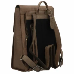 Burkely Lederrucksäcke|Daypacks<Casual Carly Daypack Leder 30 cm Laptopfach moon grey