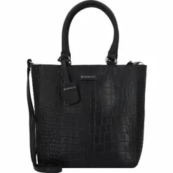 Burkely Shopper|Schultertaschen<Cool Colbie Shopper Tasche Leder 26 cm black
