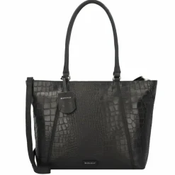 Outlet Burkely Cool Colbie Shopper Tasche Leder 37 cm black