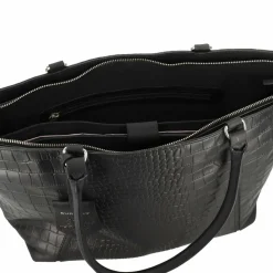 Outlet Burkely Cool Colbie Shopper Tasche Leder 37 cm black