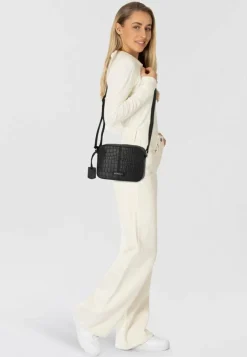 Burkely Umhängetaschen<Cool Colbie Umhängetasche Leder 20 cm black