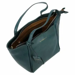 Burkely Henkeltaschen<Fine Florence Handtasche Leder 20 cm teal