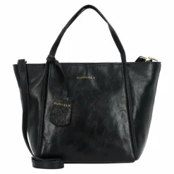 Hot Burkely Fine Florence Handtasche Leder 20 cm black