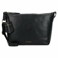Burkely Umhängetaschen<Fine Florence Umhängetasche Leder 27 cm black
