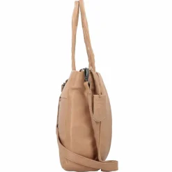 Burkely Henkeltaschen<Just Jolie Handtasche Leder 40 cm truffel taupe