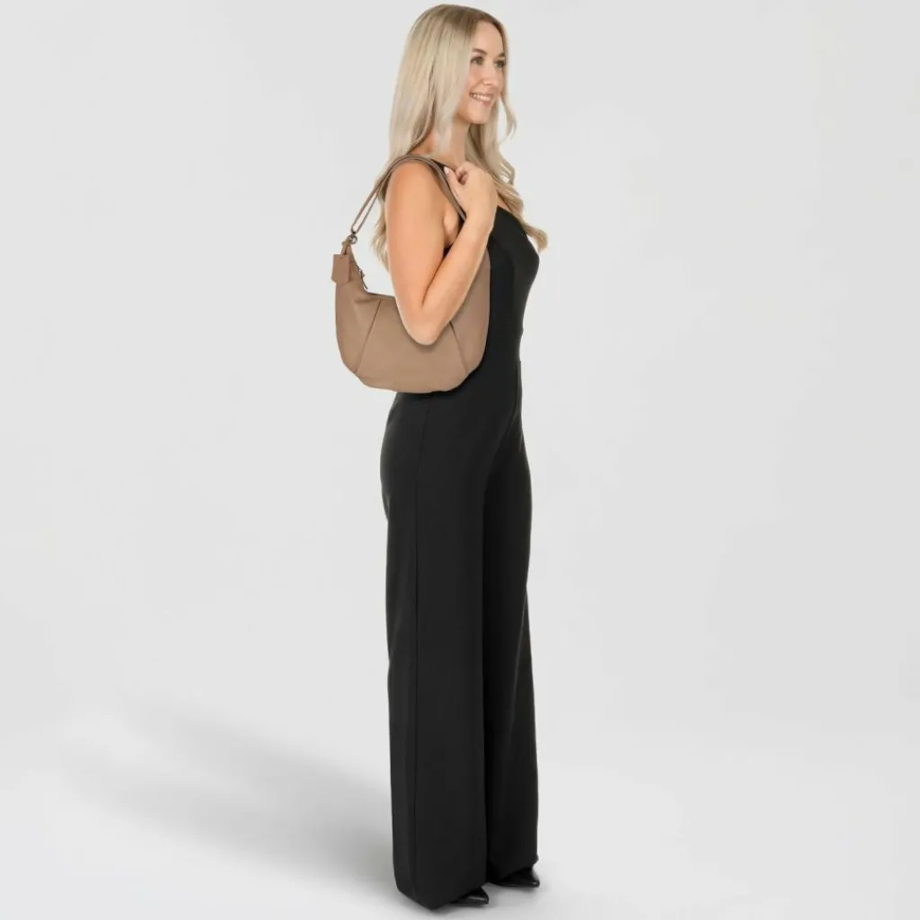 Burkely Umhängetaschen<Just Jolie Umhängetasche Leder 45 cm truffel taupe