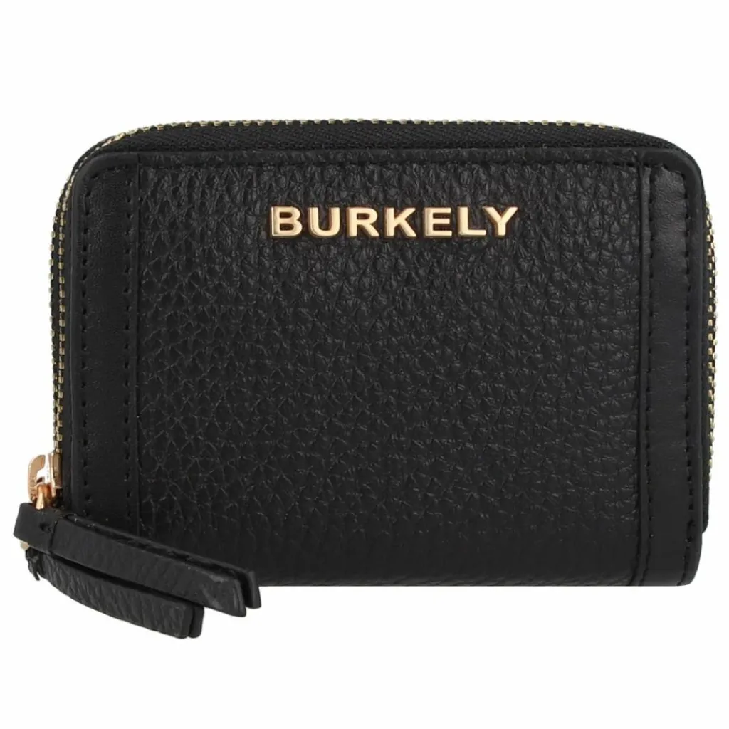Burkely Damengeldbörsen Querformat<Keen Keira Geldbörse Leder 10 cm burnt black