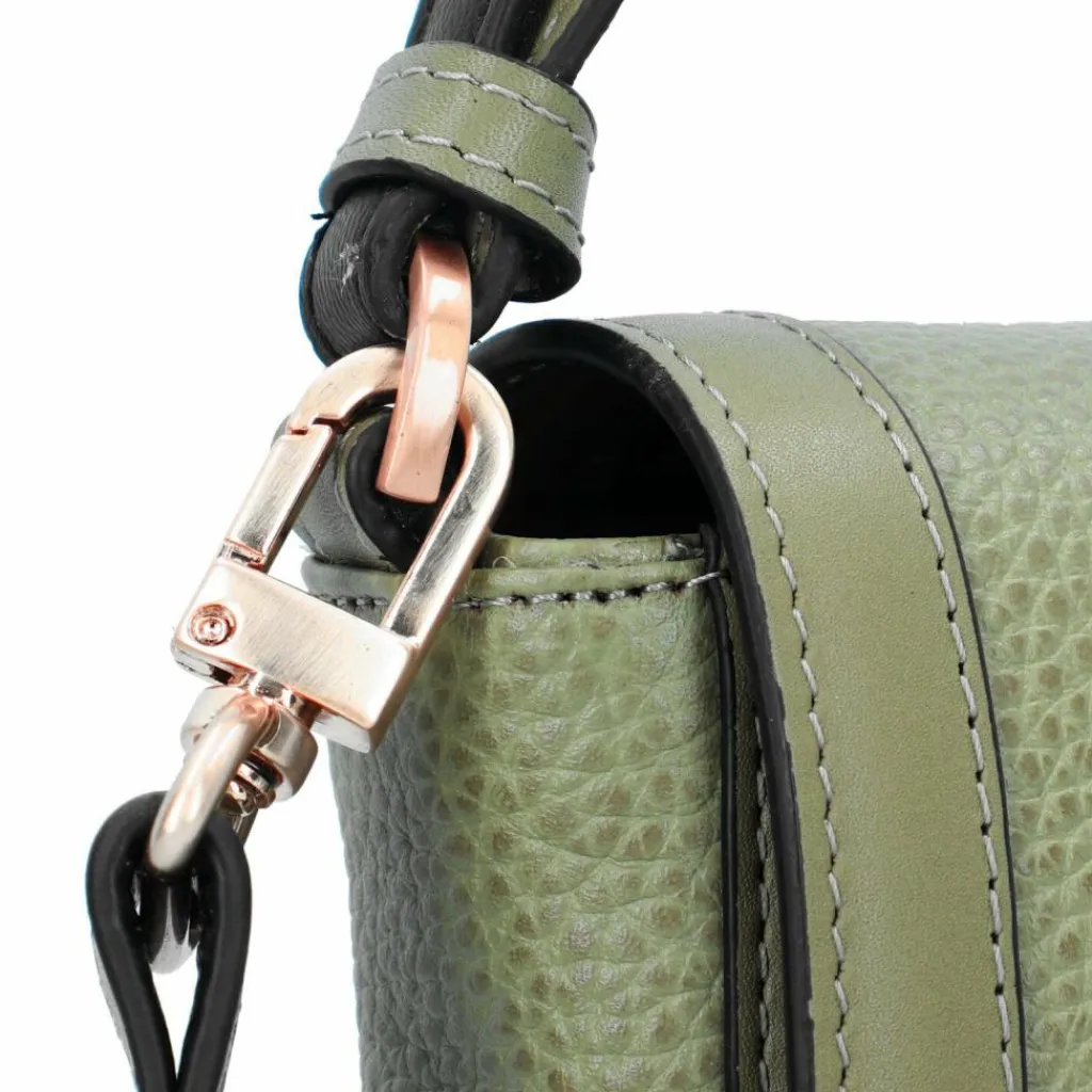 Sale Burkely Keen Keira Schultertasche Leder 22 cm grove green