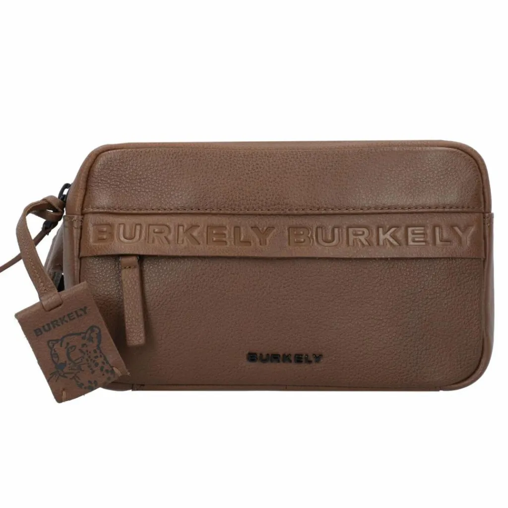 Best Burkely Minimal Mason Gürteltasche Leder 23 cm custom cognac