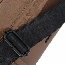 Best Burkely Minimal Mason Gürteltasche Leder 23 cm custom cognac