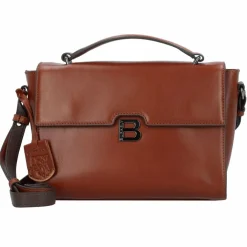 Burkely Henkeltaschen<Modest Meghan Handtasche Leder 26 cm brulee cognac