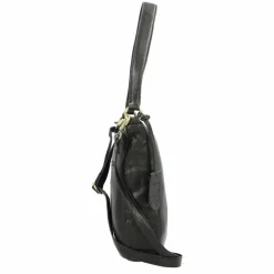 Hot Burkely Natural Norah Schultertasche Leder 32 cm bean black