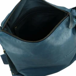 Burkely Schultertaschen<Natural Norah Schultertasche Leder 32 cm berry blue