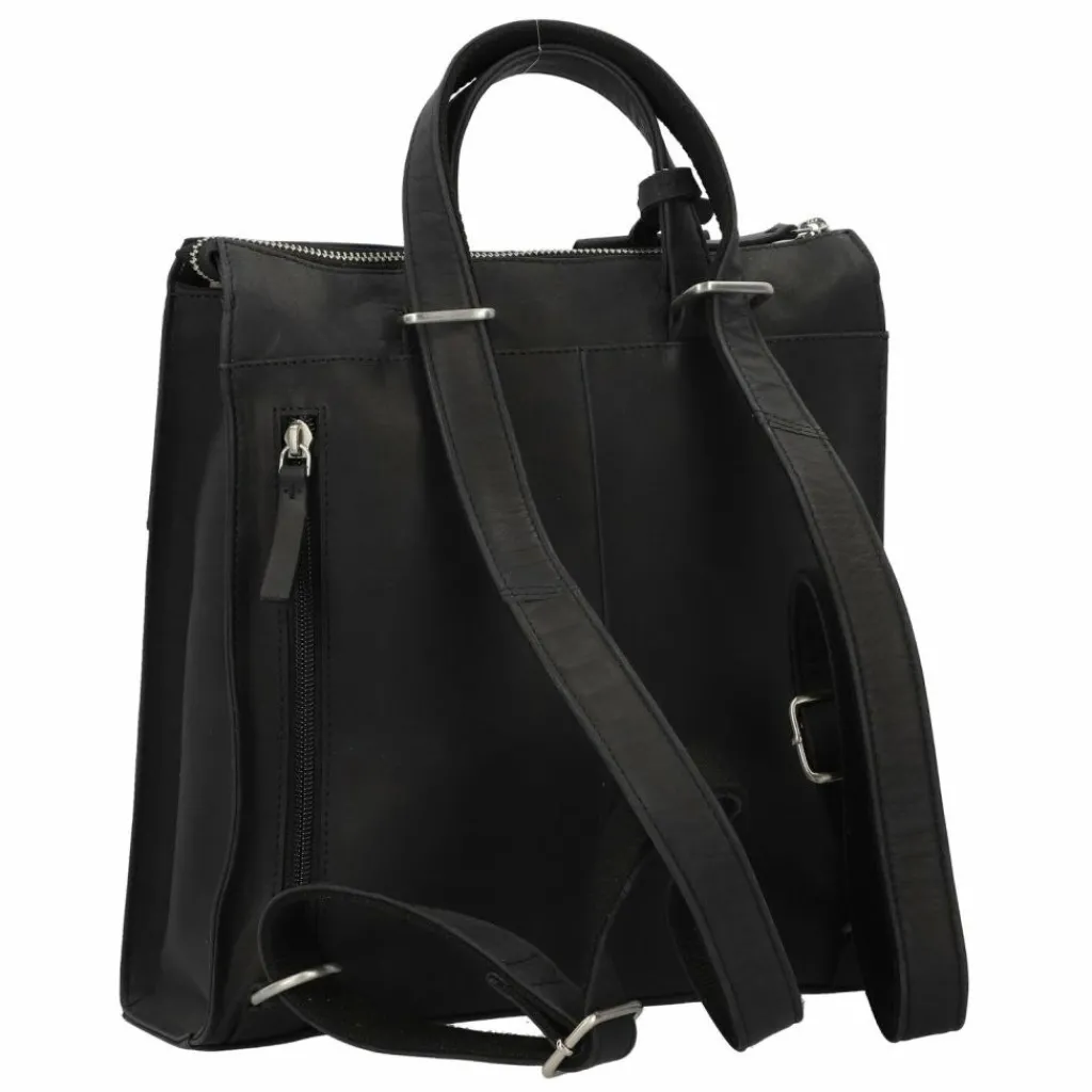 Burkely Lederrucksäcke|City Rucksäcke<Rogue Robyn City Rucksack Leder 28 cm beach black