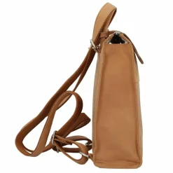 Burkely Lederrucksäcke|City Rucksäcke<Rogue Robyn City Rucksack Leder 28 cm cool cognac