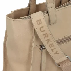 Clearance Burkely Rogue Robyn Schultertasche Leder 26 cm gull grey