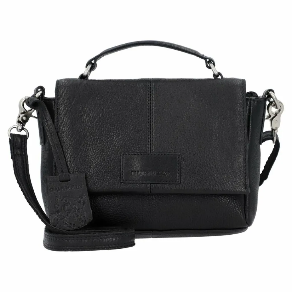 Burkely Mini Bags|Henkeltaschen<Soft Skylar Mini Bag Handtasche Leder 18 cm black