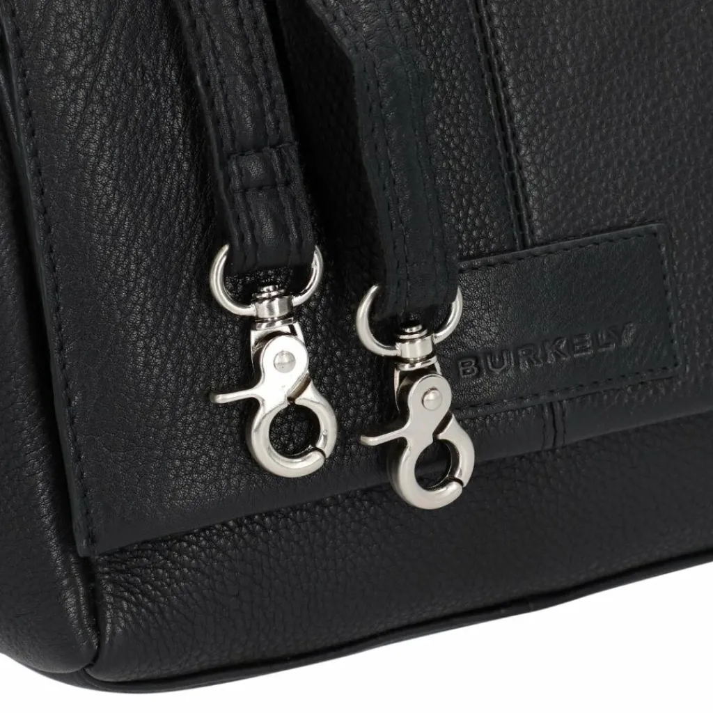 Burkely Mini Bags|Henkeltaschen<Soft Skylar Mini Bag Handtasche Leder 18 cm black