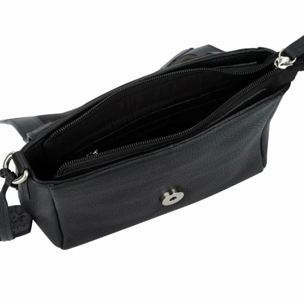 Burkely Mini Bags|Henkeltaschen<Soft Skylar Mini Bag Handtasche Leder 18 cm black