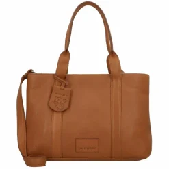 Burkely Soft Skylar Schultertasche Leder 36 cm Laptopfach