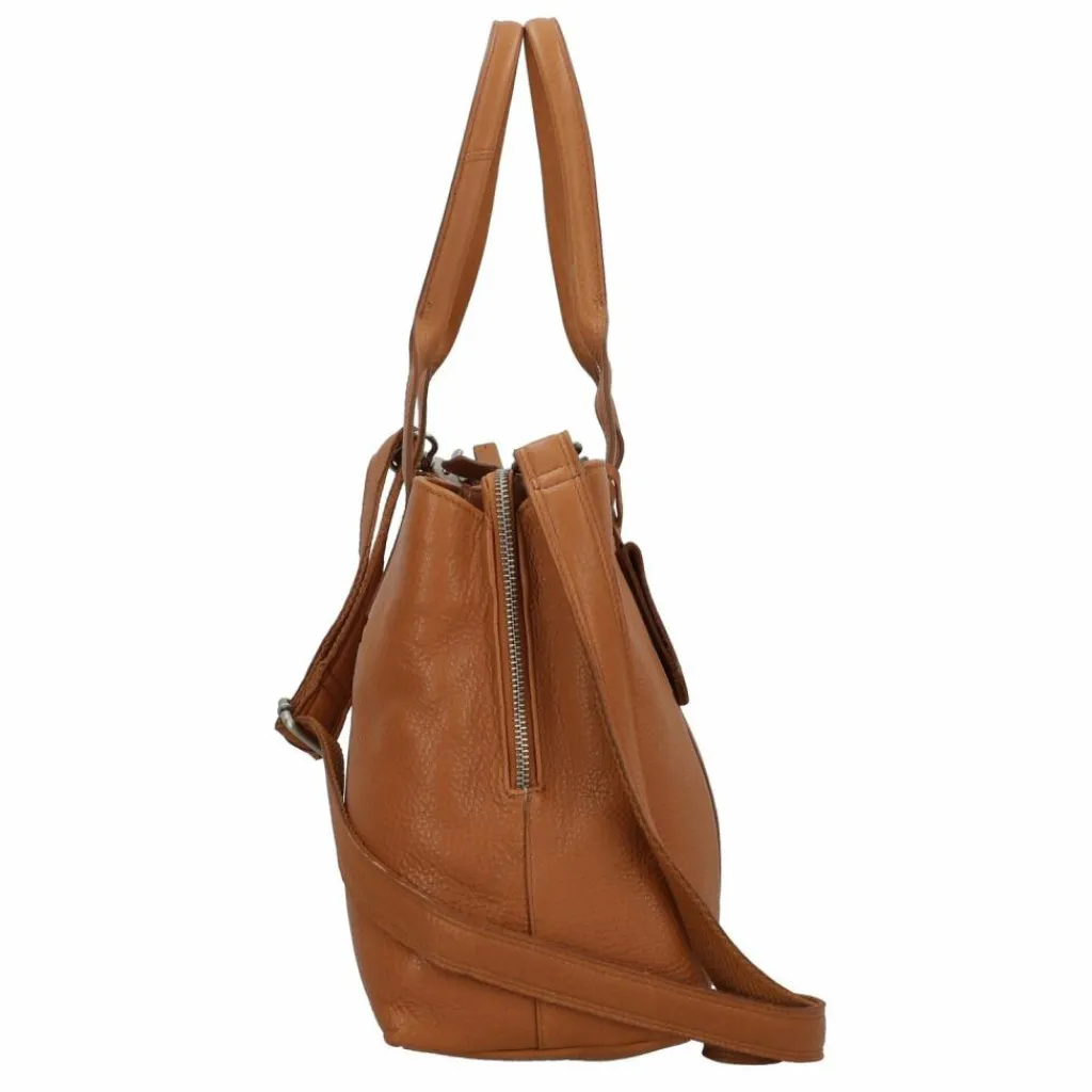 Burkely Soft Skylar Schultertasche Leder 36 cm Laptopfach