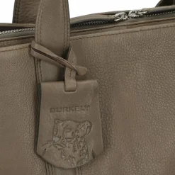 Burkely Schultertaschen<Soft Skylar Schultertasche Leder 36 cm Laptopfach tender taupe