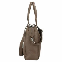 New Burkely Soft Skylar Shopper Tasche Leder 40 cm Laptopfach taupe