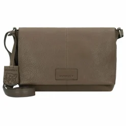 Outlet Burkely Soft Skylar Umhängetasche Leder 24 cm tender taupe