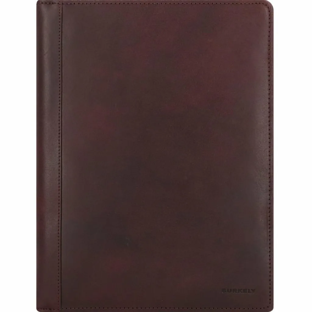 Burkely Mappen Aller Art<Vintage Bing Schreibmappe Leder 33 cm brown