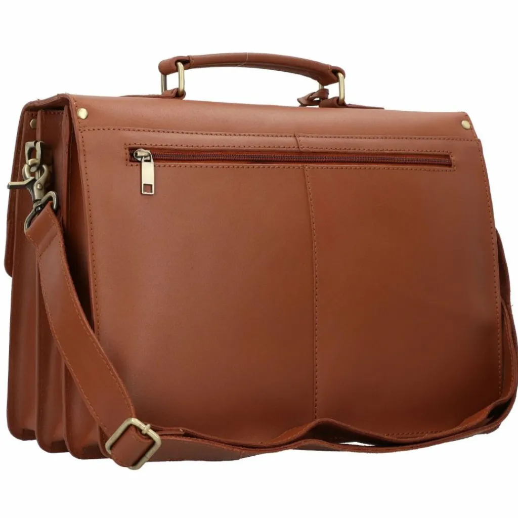 Burkely Vintage Dean Aktentasche Leder 38 cm
