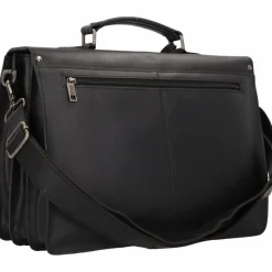 New Burkely Vintage Dean Aktentasche Leder 38 cm black