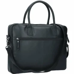 Sale Burkely Vintage Jack Aktentasche Leder 37 cm Laptopfach black