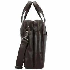 Burkely Laptoptaschen|Aktentaschen<Vintage Jesse Aktentasche Leder 42 cm Laptopfach brown