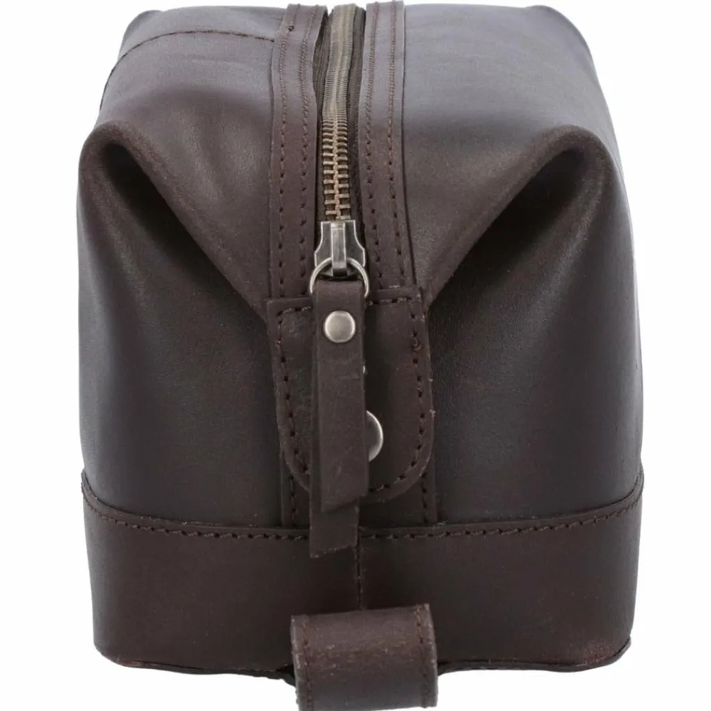 Discount Burkely Vintage Kulturbeutel Leder 23 cm brown