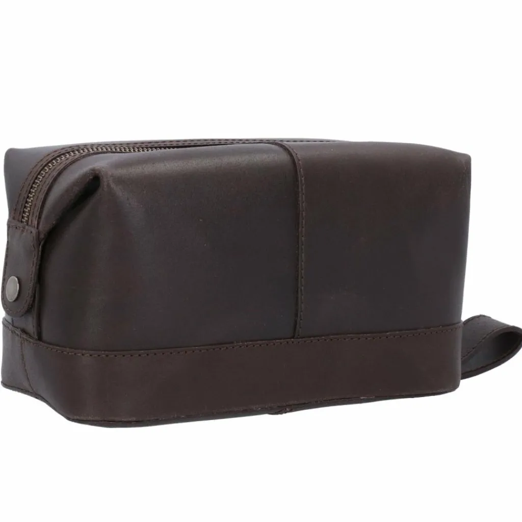 Discount Burkely Vintage Kulturbeutel Leder 23 cm brown