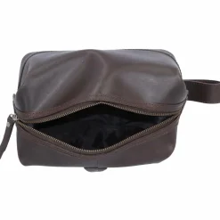 Discount Burkely Vintage Kulturbeutel Leder 23 cm brown