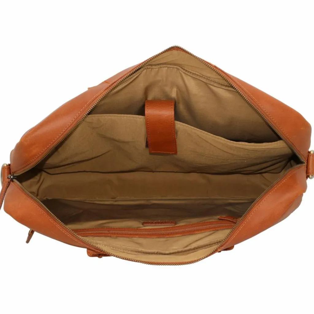 Burkely Vintage Max Aktentasche Leder 44 cm Laptopfach