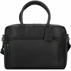 Discount Burkely Vintage Mitch Aktentasche Leder 39 cm Laptopfach black