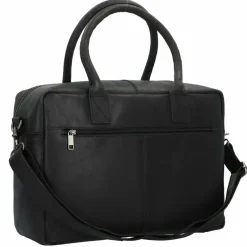 Discount Burkely Vintage Mitch Aktentasche Leder 39 cm Laptopfach black