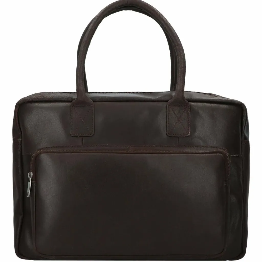 Burkely Vintage Mitch Aktentasche Leder 39 cm Laptopfach