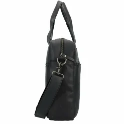 Burkely Laptoptaschen|Aktentaschen<Vintage River Aktentasche Leder 41 cm Laptopfach black