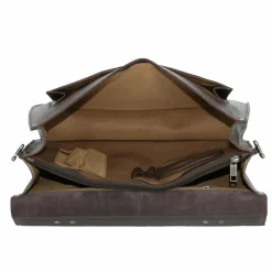 Clearance Burkely Vintage Scott Aktentasche Leder 38 cm brown