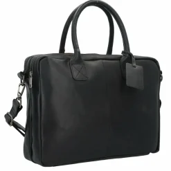 Burkely Laptoptaschen|Aktentaschen<Vintage Taylor Aktentasche Leder 40 cm Laptopfach black